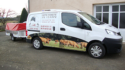 Camion réfrigéré
